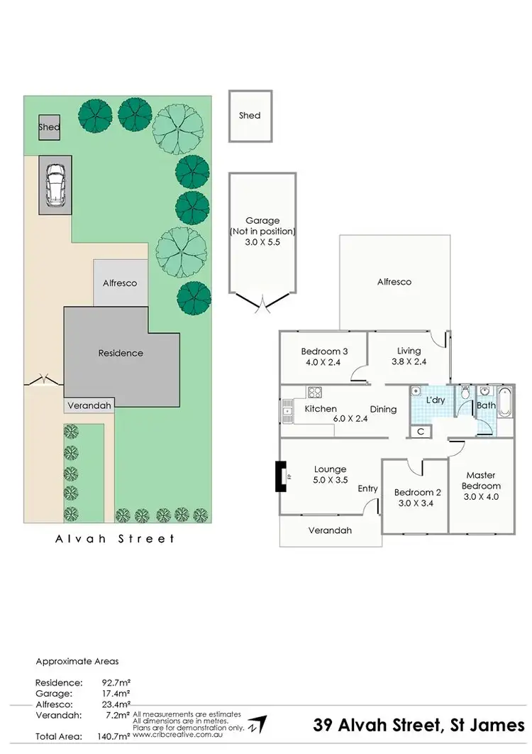 Floorplan of Homely house listing, 39 Alvah Street, St James WA 6102