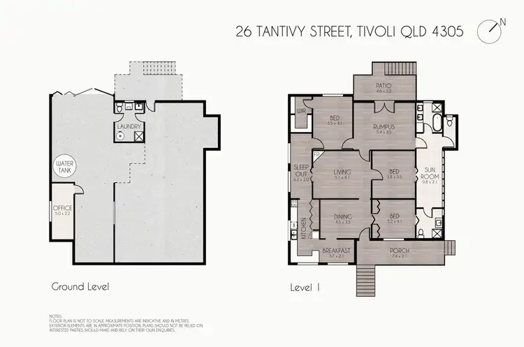 Floorplan of Homely house listing, 26 Tantivy Street, Tivoli QLD 4305