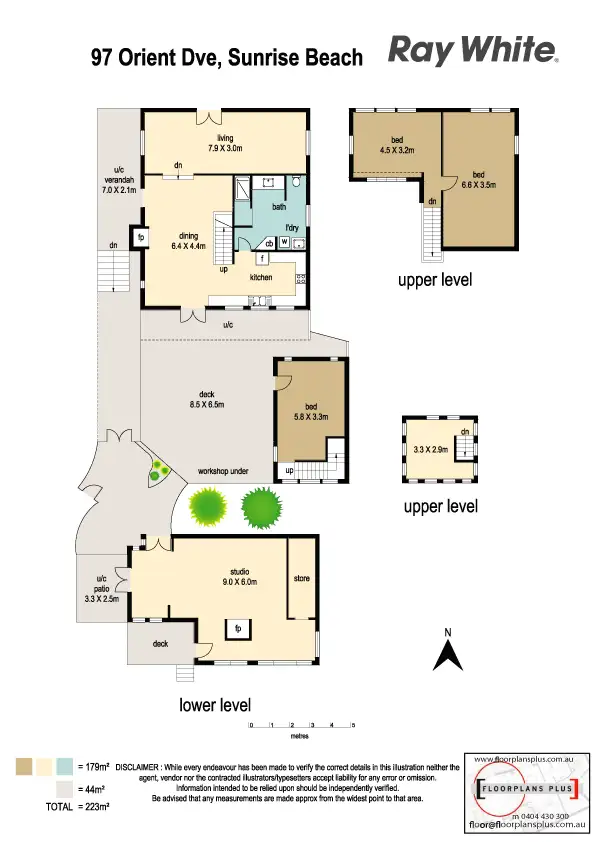 Floorplan of Homely house listing, 97 Orient Drive, Sunrise Beach QLD 4567