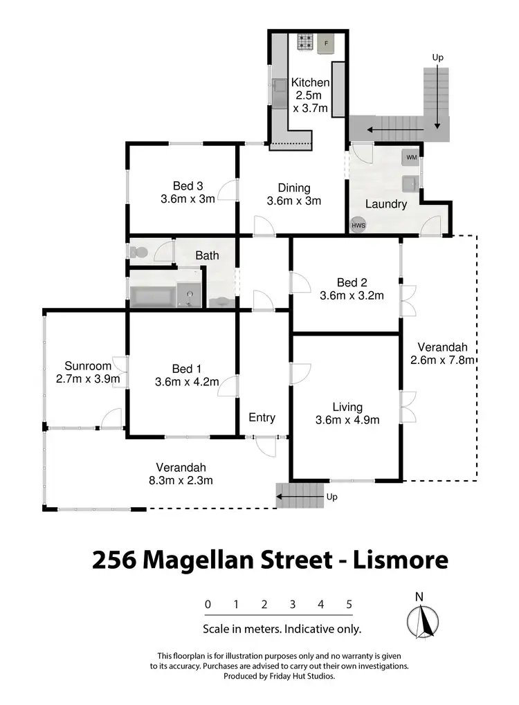 Floorplan of Homely house listing, 256 Magellan Street, Lismore NSW 2480