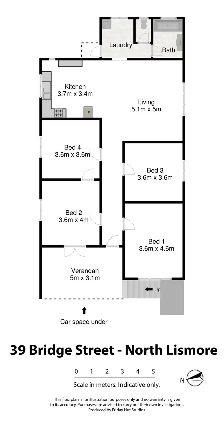 Floorplan of Homely house listing, 39 Bridge Street, North Lismore NSW 2480