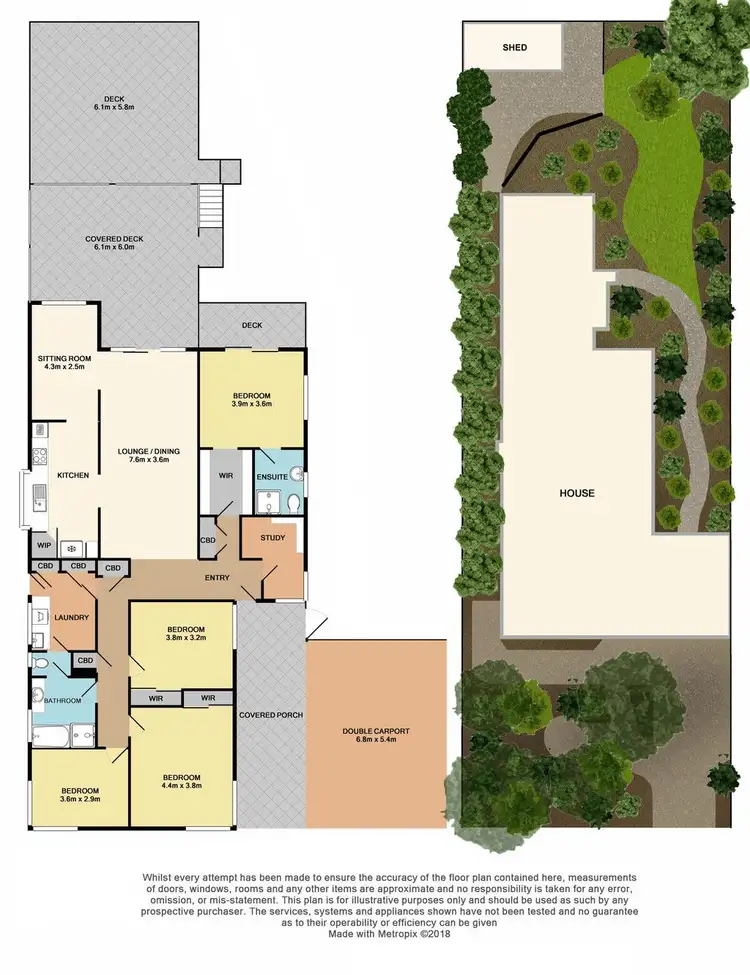 Floorplan of Homely house listing, 5 Alvina Street, Ferntree Gully VIC 3156