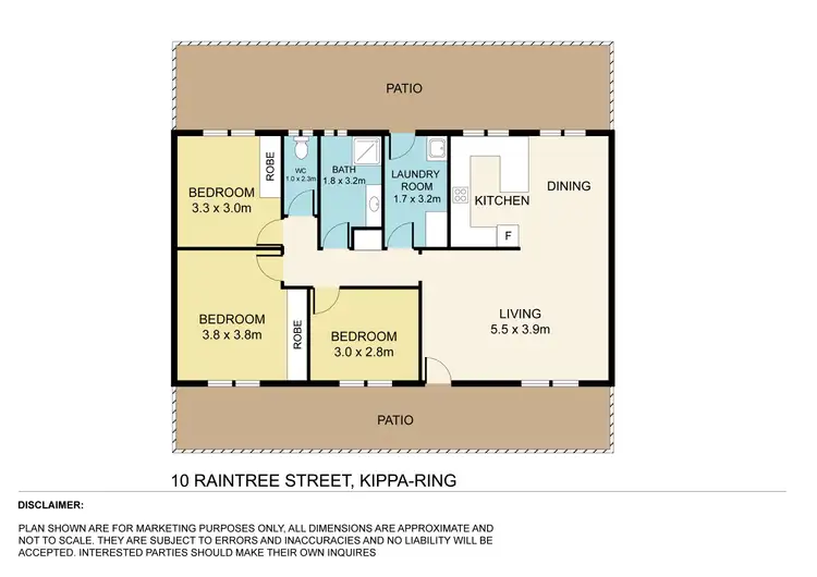 Floorplan of Homely house listing, 10 Raintree Street, Kippa-ring QLD 4021