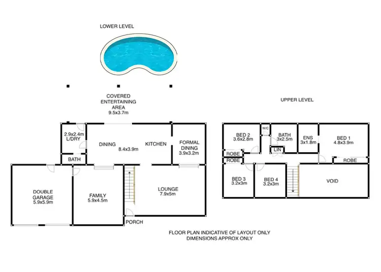Floorplan of Homely house listing, 20 Plateau Drive, Springwood QLD 4127