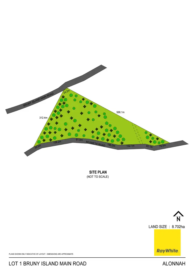 Floorplan of Homely land listing, Lot 1 Bruny Island Main Road, Alonnah TAS 7150