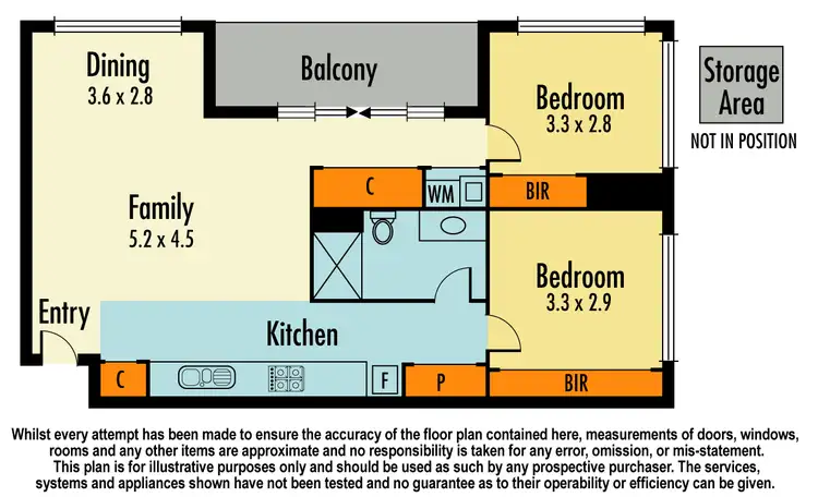 Floorplan of Homely apartment listing, 202/79 Ann Street, Dandenong VIC 3175