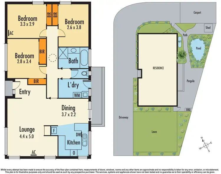 Floorplan of Homely house listing, 133 Doveton Avenue, Doveton VIC 3177