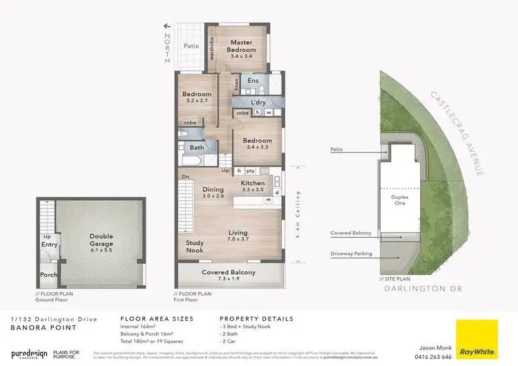 Floorplan of Homely other listing, 1/132 Darlington Drive, Banora Point NSW 2486