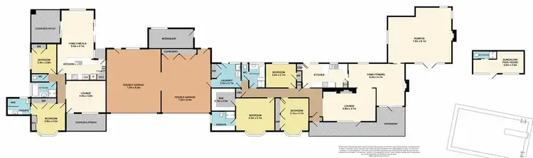 Floorplan of Homely house listing, 3&3A Cherry Hill Way, Chirnside Park VIC 3116