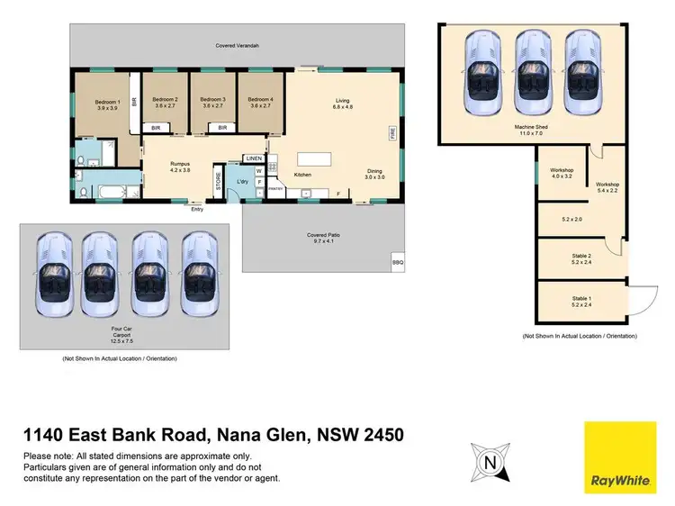 Floorplan of Homely house listing, 1140 East Bank Road, Nana Glen NSW 2450