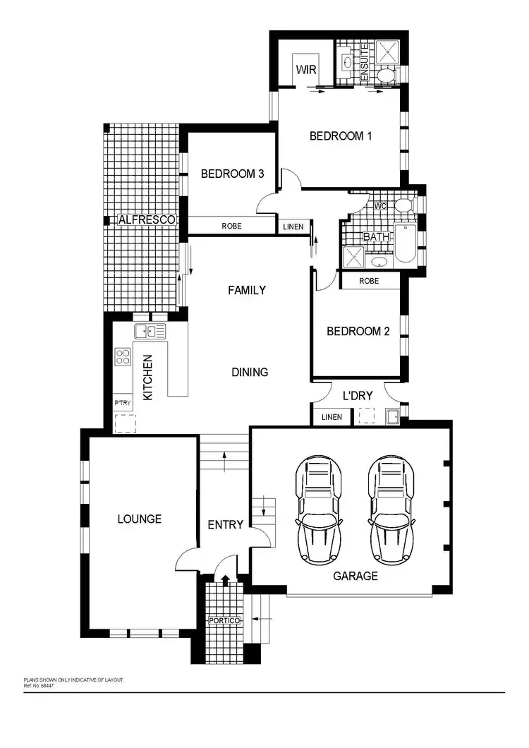 Floorplan of Homely house listing, 19 Anakie Court, Ngunnawal ACT 2913