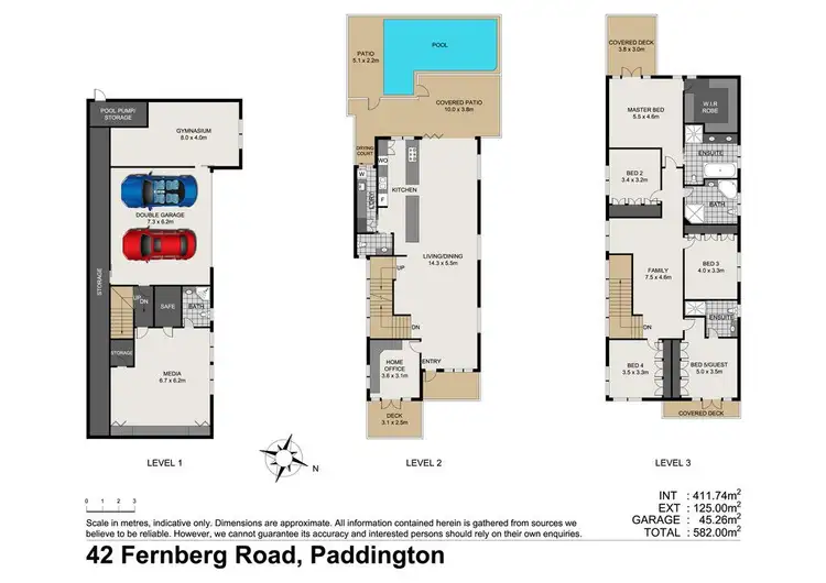 Floorplan of Homely house listing, 42 Fernberg Road, Paddington QLD 4064