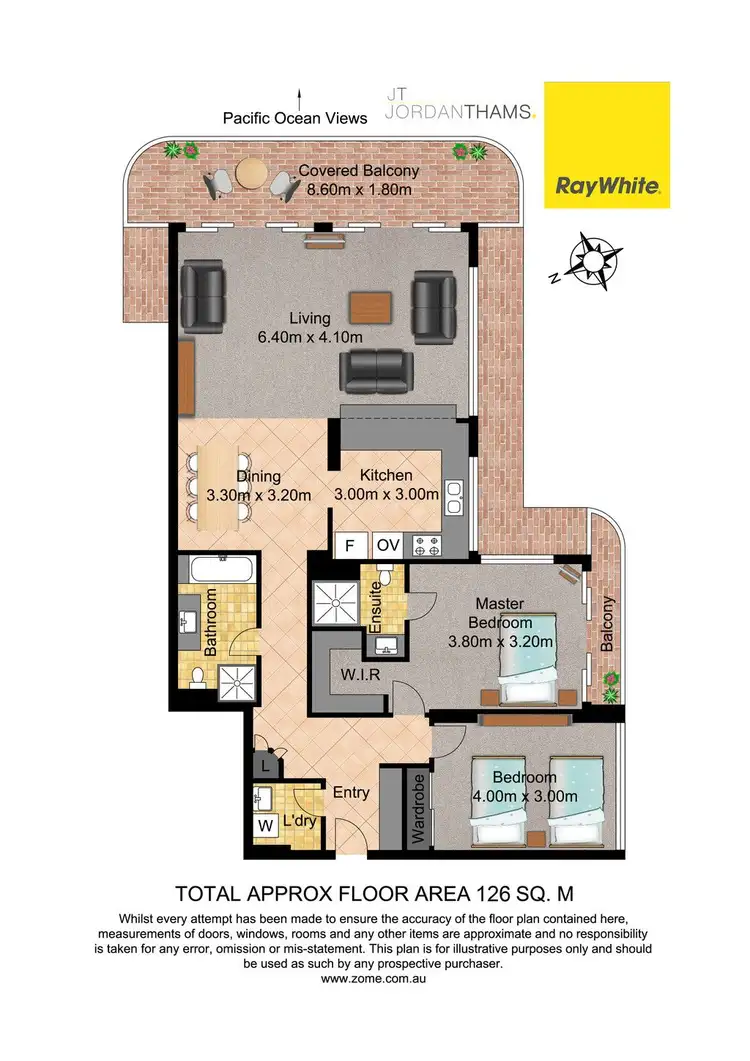 Floorplan of Homely apartment listing, 3540 Main Beach Parade, Main Beach QLD 4217