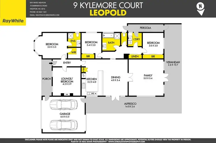 Floorplan of Homely house listing, 9 Kylemore Court, Leopold VIC 3224