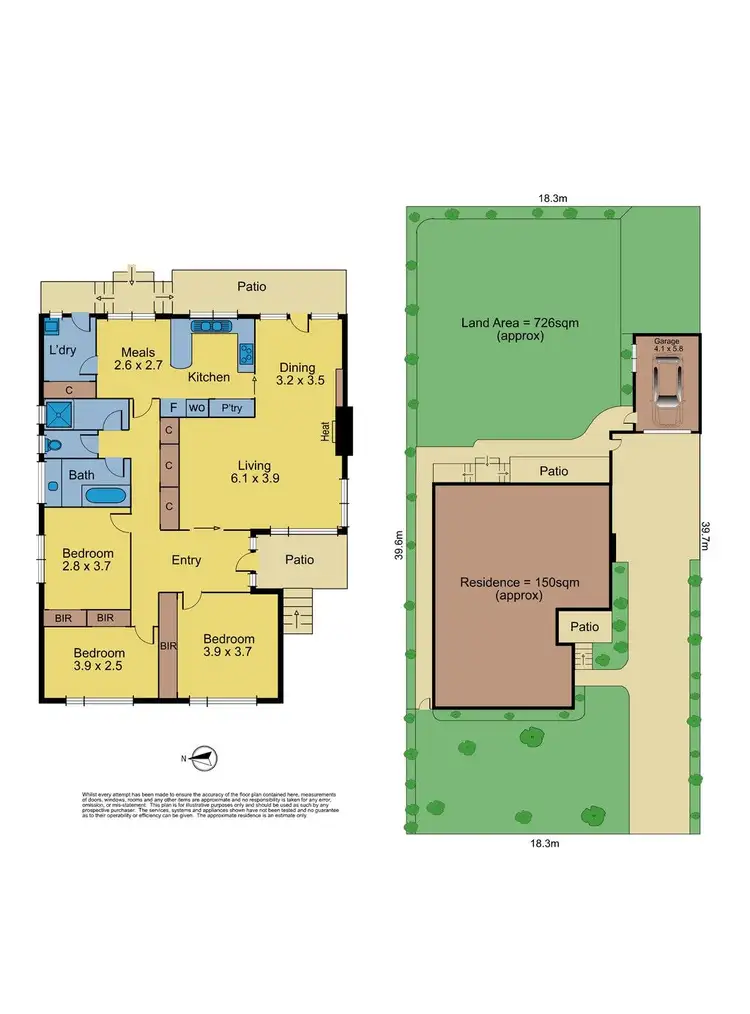 Floorplan of Homely house listing, 153 Mount Pleasant Road, Forest Hill VIC 3131
