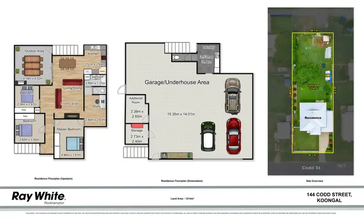 Floorplan of Homely house listing, 144 Codd Street, Koongal QLD 4701