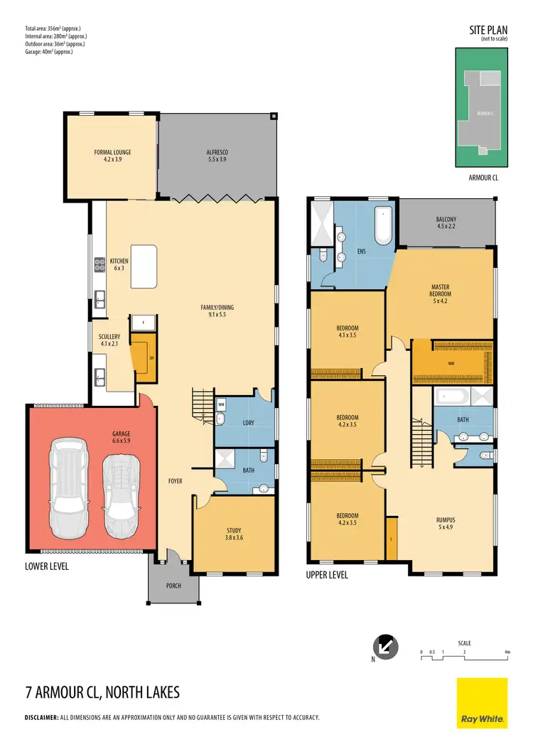 Floorplan of Homely house listing, 7 Armour Close, North Lakes QLD 4509