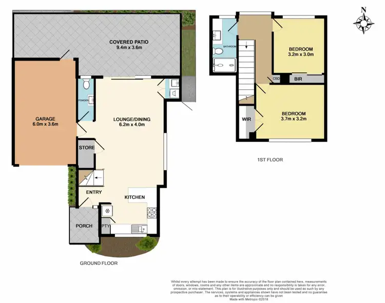 Floorplan of Homely townhouse listing, 3/24 Mountain View Road, Kilsyth VIC 3137