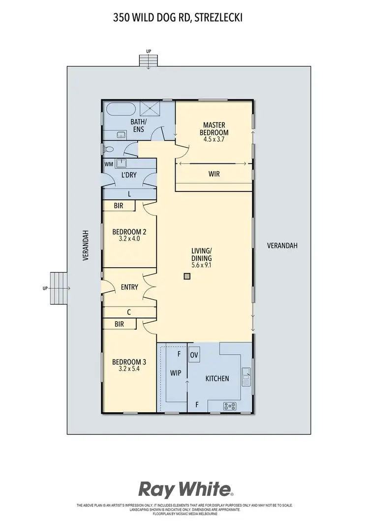 Floorplan of Homely rural property listing, 350 Wild Dog Road, Strzelecki VIC 3950