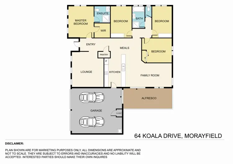 Floorplan of Homely house listing, 64 Koala Drive, Morayfield QLD 4506