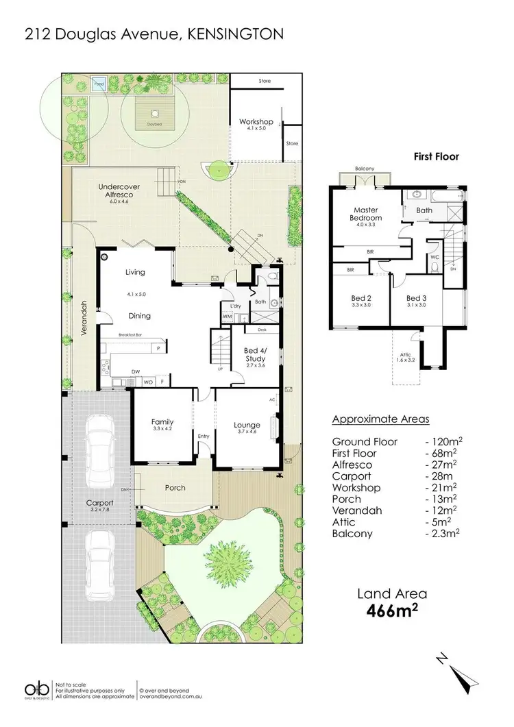 Floorplan of Homely house listing, 212 Douglas Avenue, Kensington WA 6151