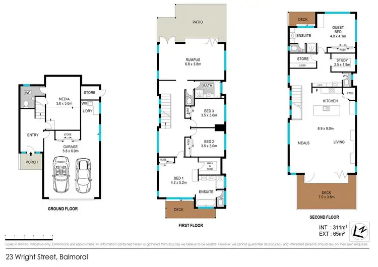Floorplan of Homely house listing, 23 Wright Street, Balmoral QLD 4171