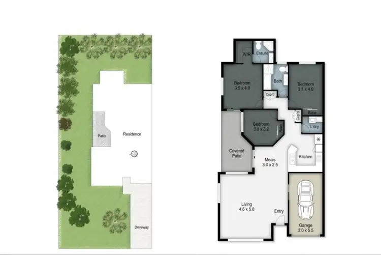 Floorplan of Homely other listing, 1/48 Ancona Street, Carrara QLD 4211