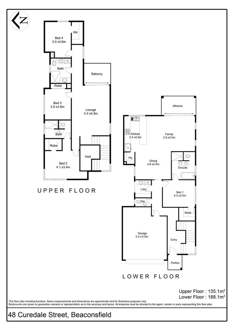 Floorplan of Homely house listing, 48 Curedale Street, Beaconsfield WA 6162