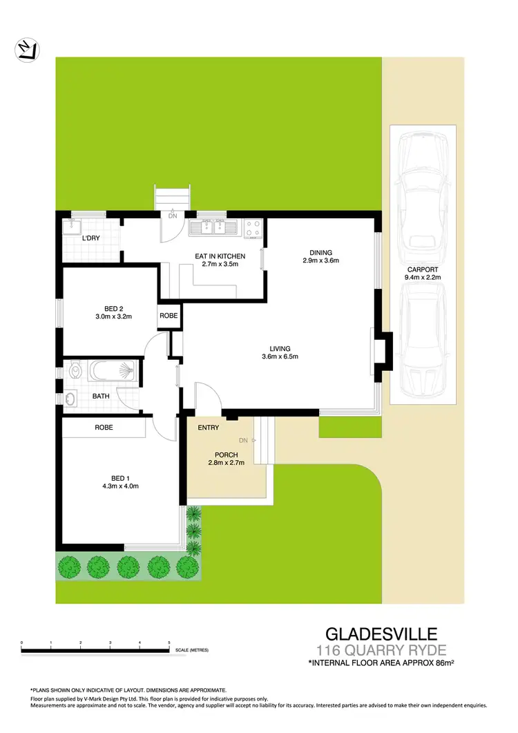 Floorplan of Homely house listing, 116 Quarry Road, Ryde NSW 2112