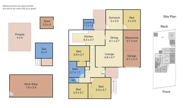 Floorplan of Homely house listing, 36 Barree Avenue, Narara NSW 2250