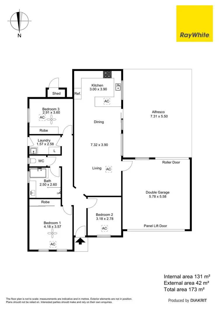 Floorplan of Homely house listing, 46 Macfarlane Street, Glenelg North SA 5045