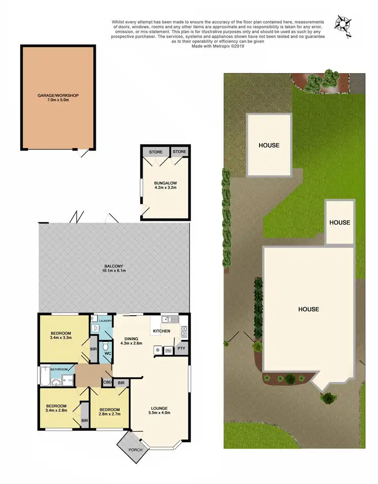 Floorplan of Homely house listing, 4 Stephanie Close, Ferntree Gully VIC 3156