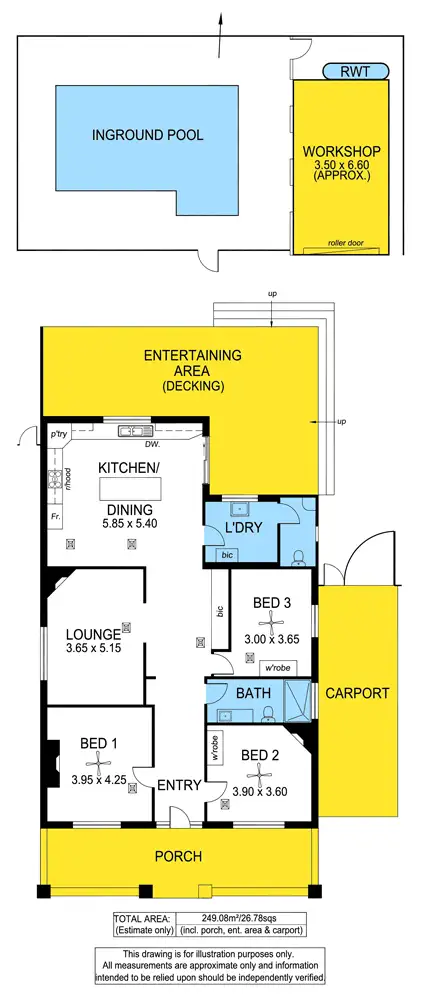 Floorplan of Homely house listing, 18 Milton Avenue, Fullarton SA 5063