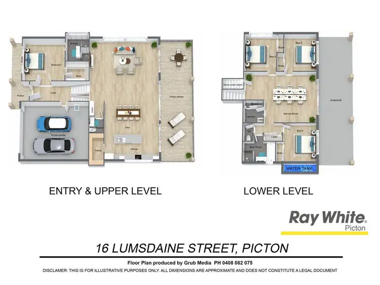 Floorplan of Homely house listing, 16 Lumsdaine Street, Picton NSW 2571