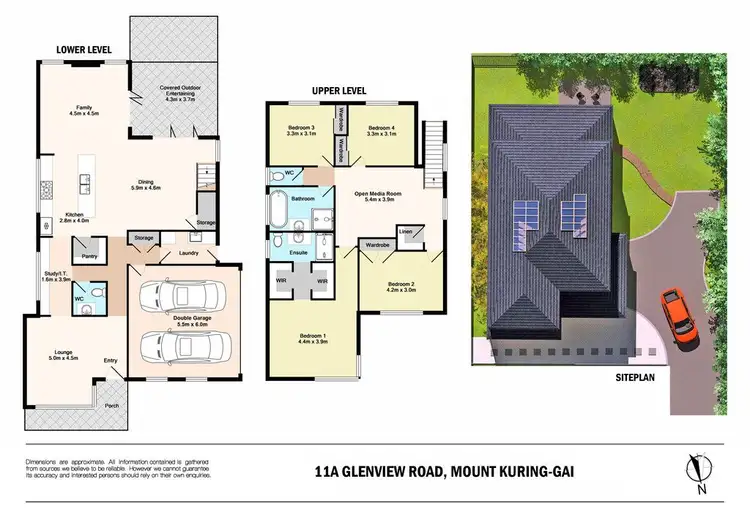 Floorplan of Homely house listing, 11A Glenview Road, Mount Kuring-gai NSW 2080