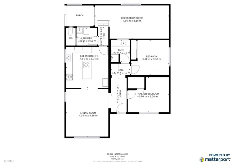 Floorplan of Homely house listing, 116 Eagles Lane, Koraleigh NSW 2735