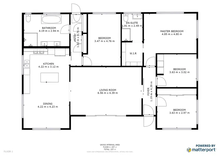 Floorplan of Homely house listing, 2507 Murray Valley Highway, Vinifera VIC 3591