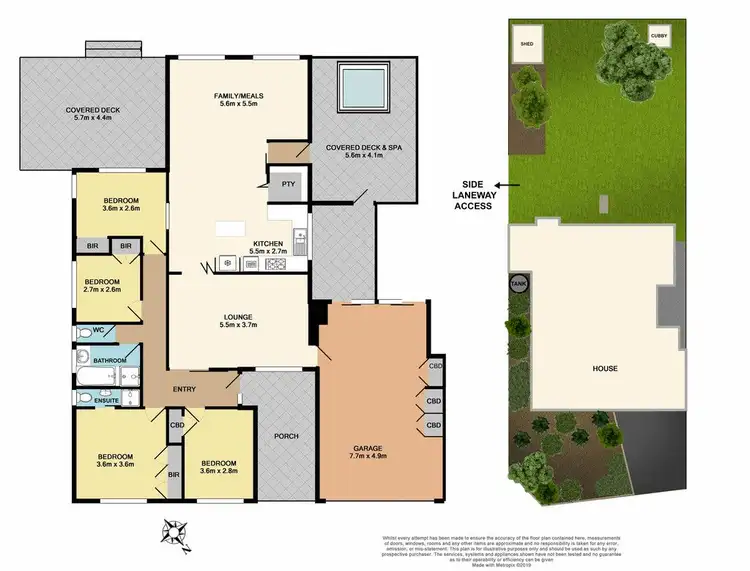 Floorplan of Homely house listing, 90 Loretto Avenue, Ferntree Gully VIC 3156