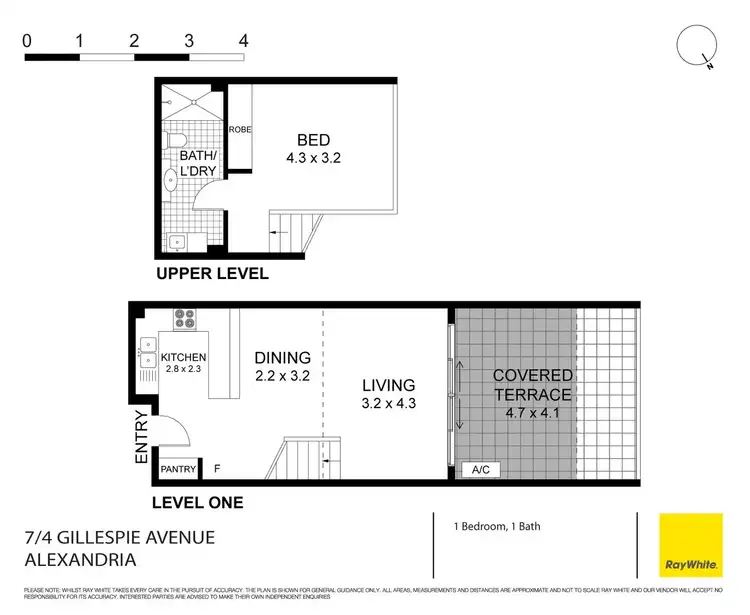 Floorplan of Homely apartment listing, 7/4 Gillespie Avenue, Alexandria NSW 2015