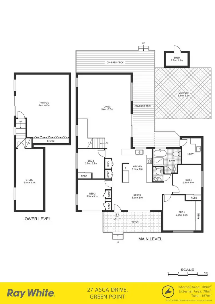 Floorplan of Homely house listing, 27 Asca Drive, Green Point NSW 2251