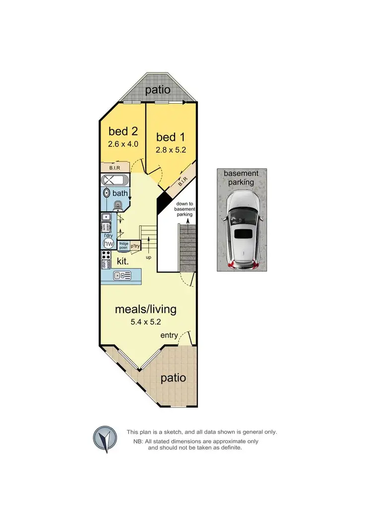 Floorplan of Homely apartment listing, 89/13-15 Hewish Road, Croydon VIC 3136