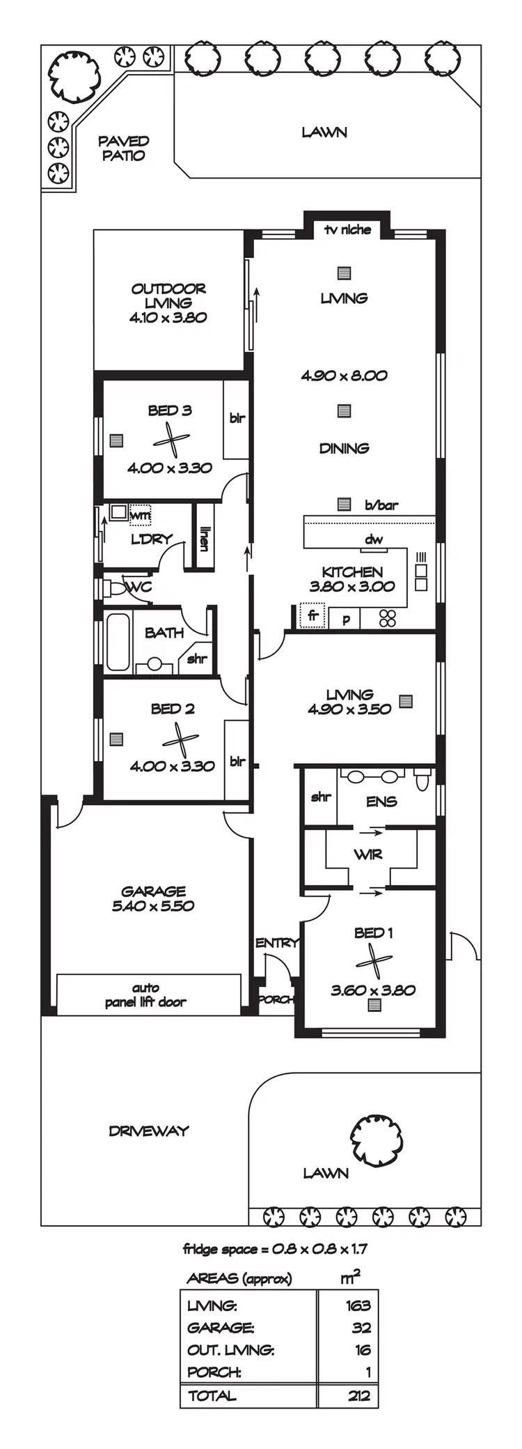 Floorplan of Homely house listing, 13 Fitzgerald Avenue, Enfield SA 5085
