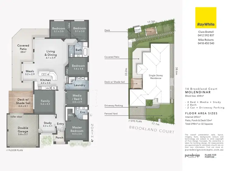 Floorplan of Homely house listing, 14 Brookland Court, Molendinar QLD 4214
