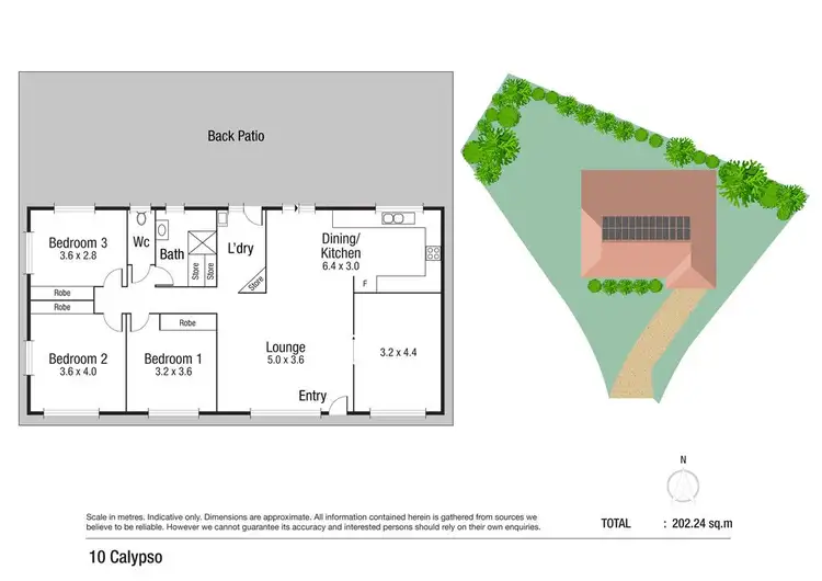 Floorplan of Homely house listing, 10 Calypso Court, Burdell QLD 4818