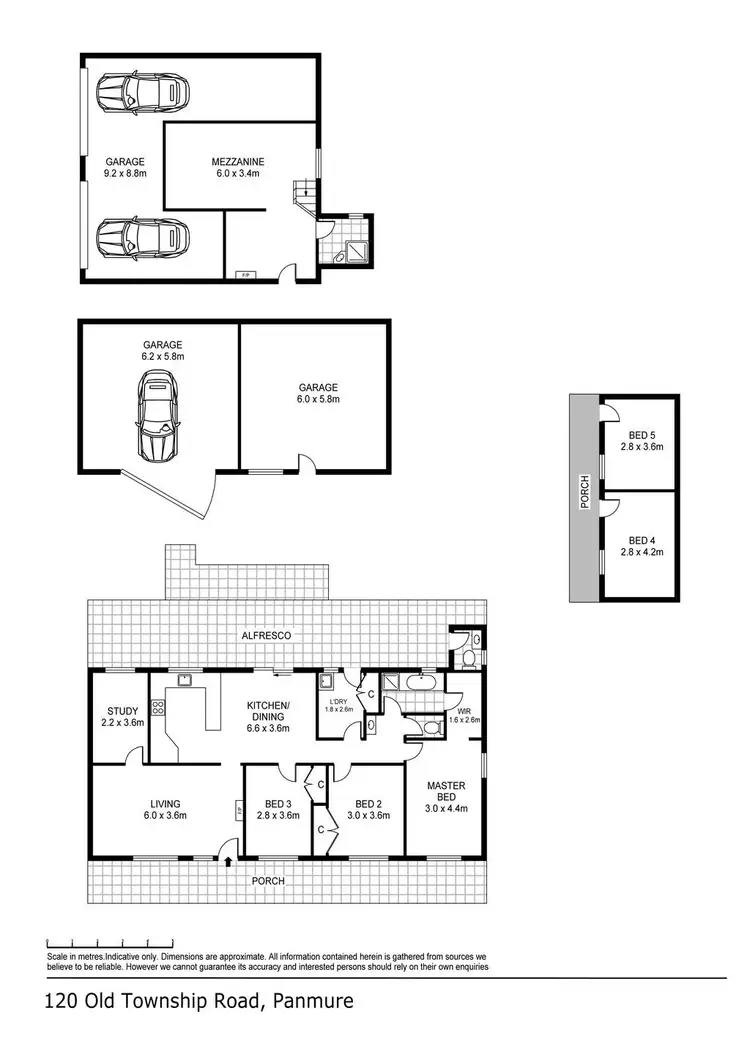 Floorplan of Homely house listing, 120 Old Township Road, Panmure VIC 3265
