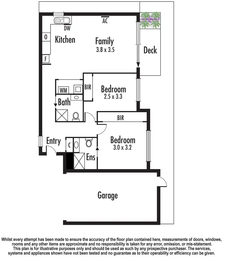 Floorplan of Homely unit listing, 6/4 Krone Street, Mordialloc VIC 3195
