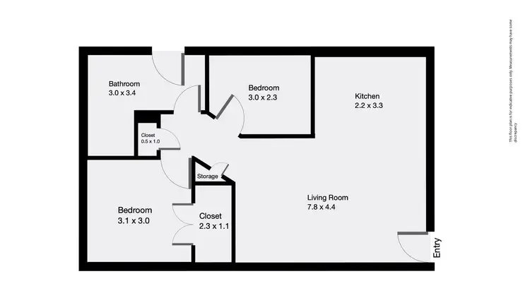 Floorplan of Homely retirement listing, 58/1a Stockton Street, Morisset NSW 2264
