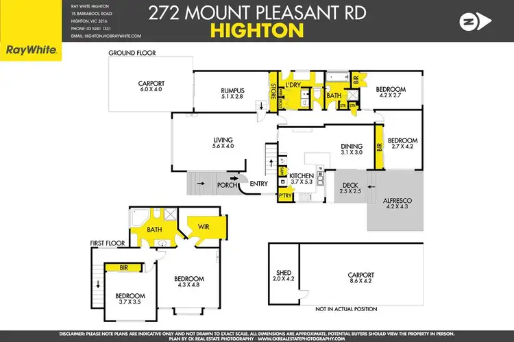 Floorplan of Homely house listing, 272 Mt Pleasant Road, Highton VIC 3216