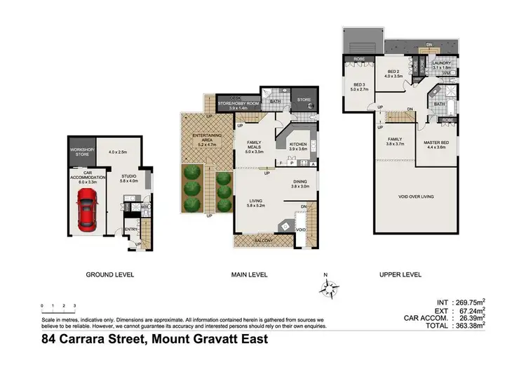 Floorplan of Homely house listing, 84 Carrara Street, Mount Gravatt East QLD 4122