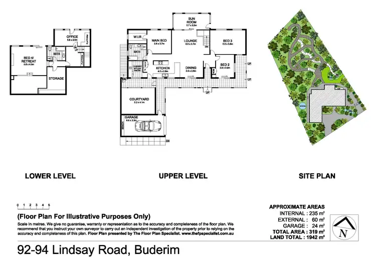 Floorplan of Homely house listing, 92-94 Lindsay Road, Buderim QLD 4556